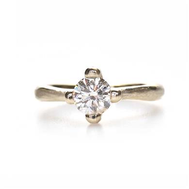 verlovingsring met 0,90ct diamant