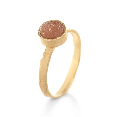 Bague avec agate